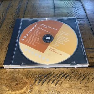 The Watson Twins : Fire Songs CD (2008) Promotional Vanguard Records